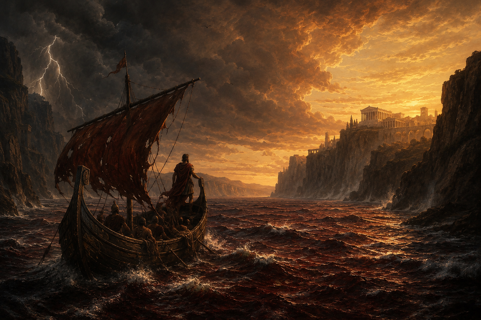 The Aeneid title art